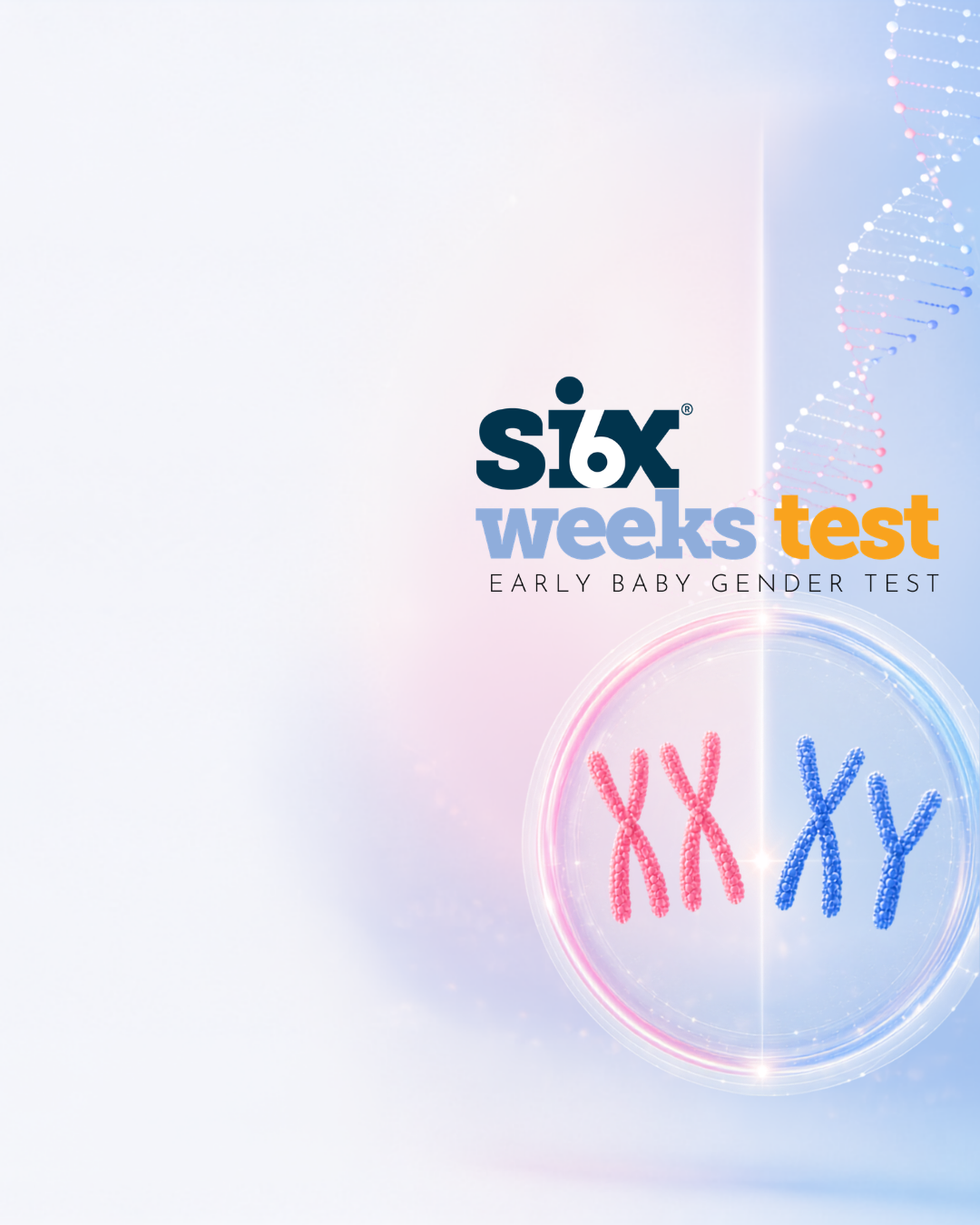 SIX WEEKS&reg; Test Early Baby Gender Test